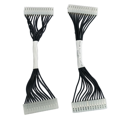 دسته سیم های سفارشی پی وی سی با اتصال زن Molex 09-50-1061 گام 3.96 میلی متر