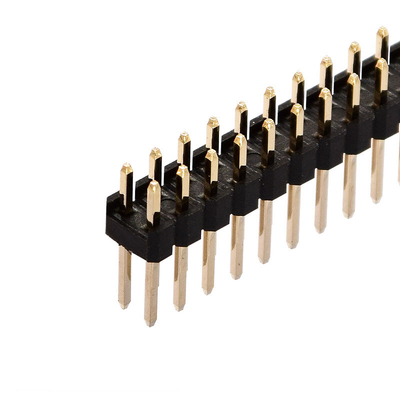 اتصالات برد مدار چاپی دو ردیفه پلاستیکی، هدر پین SMD 2.54 میلی متری