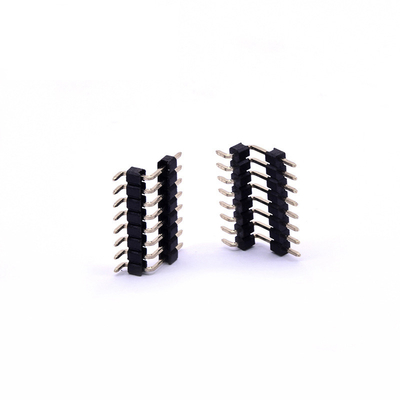 اتصالات برد مدار چاپی دو ردیفه پلاستیکی، هدر پین SMD 2.54 میلی متری