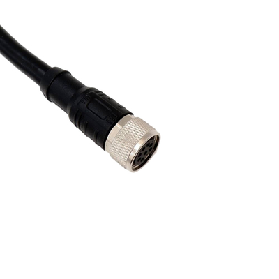 مونتاژ کابل ضد آب پوسته فلزی M5 M16 روکش PVC درجه صنعتی نر به ماده
