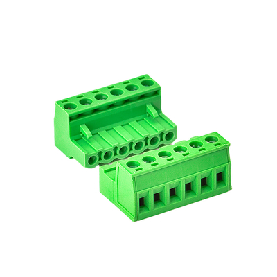 سیم رابط بلوک ترمینال PCB رنگ سبز XK2EDGA 5.08 میلی متر پیچ