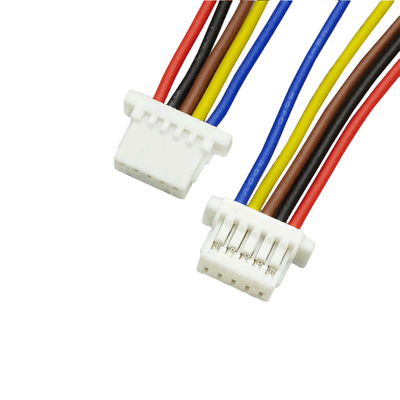 Jst SH مونتاژ کابل سفارشی 1.00 میلی متری گام پایین نوع مشخصات برای لامپ LED