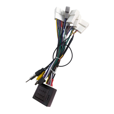 دسته سیم RCA 1.5 متری 3 شاخه جی پی اس رنگ قرمز برای خودرو نیسان
