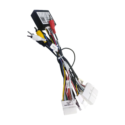 دسته سیم RCA 1.5 متری 3 شاخه جی پی اس رنگ قرمز برای خودرو نیسان