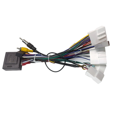 دسته سیم RCA 1.5 متری 3 شاخه جی پی اس رنگ قرمز برای خودرو نیسان