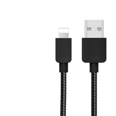 کابل داده شارژ سریع OEM، کابل میکرو USB نایلونی 2.4A برای آیفون
