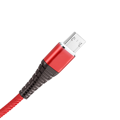 کابل داده شارژ USB کت بافته نایلونی 3Ft 2.4A برای Mp3 Mp4