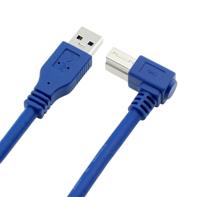 کابل پرینتر USB 4 فوت با سرعت بالا 3.0، کابل USB هارد دیسک برای مادربرد کامپیوتر