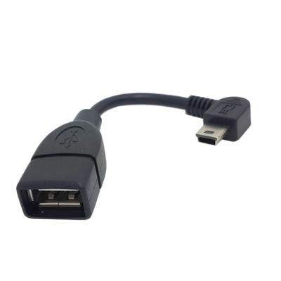 Mini OTG USB Charging Data Cable A Female to B Male for MP3 MP4 MP4