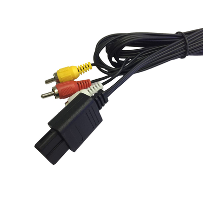 کابل صوتی تصویری Gamecube 6ft، سیم کامپوزیت AV برای Nintendo 64 N64