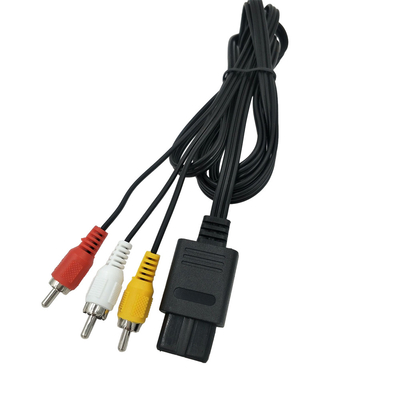 کابل صوتی تصویری Gamecube 6ft، سیم کامپوزیت AV برای Nintendo 64 N64