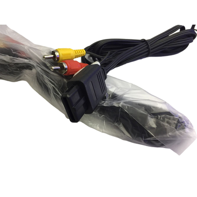 کابل صوتی تصویری Gamecube 6ft، سیم کامپوزیت AV برای Nintendo 64 N64