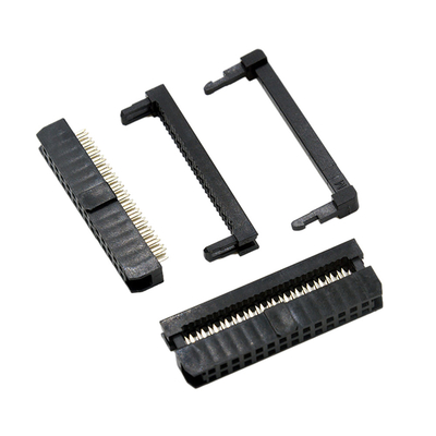 رابط کابل زن 14 پین IDC مشکی رنگ 1.27mm 2.0mm Pitch
