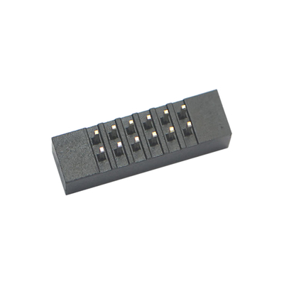 اتصالات برد مدار چاپی زن با زاویه راست دو ردیف 1.27mm 2.54mm Pitch Box Header