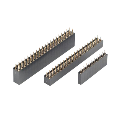 1.27mm Pitch SMT Pin Header PCB Connector دو ردیف 4P تا 60P THT