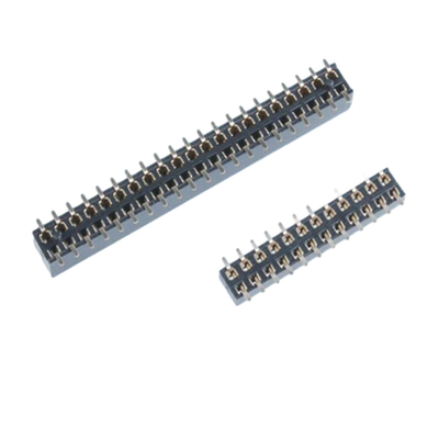1.27mm Pitch SMT Pin Header PCB Connector دو ردیف 4P تا 60P THT