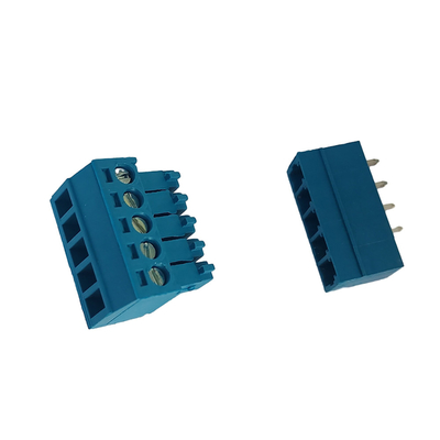 بلوک پایانی رنگارنگ 3.5mm/3.81mm/5.0mm/5.08mm/7.5mm/7.62mm Pitch