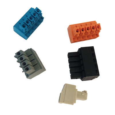بلوک پایانی رنگارنگ 3.5mm/3.81mm/5.0mm/5.08mm/7.5mm/7.62mm Pitch