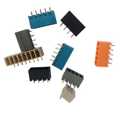 بلوک پایانی رنگارنگ 3.5mm/3.81mm/5.0mm/5.08mm/7.5mm/7.62mm Pitch