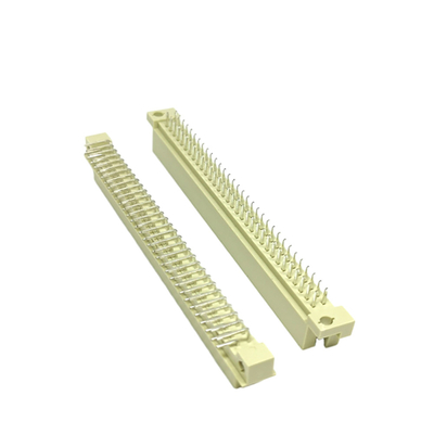 Din41612 2.54mm Pitch DIN Connector 48 پین زنانه 3 ردیف سوکت نوع C از طریق سوراخ بسته بندی سینی عمودی