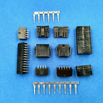 2.0mm Pitch Wire To Wire Mini Fit Crimp Housing Connector Molex 51005 2.50mm JST SM 3.0mm 4.20mm پیچ و خم
