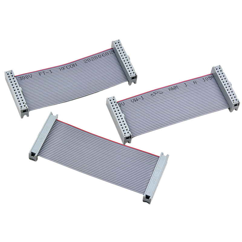 مجموعه کابل IDC رنگ خاکستری، مجموعه کابل DB26 گام 2.54 میلی متری