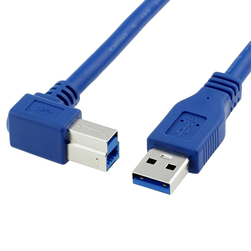 کابل پرینتر USB 4 فوت با سرعت بالا 3.0، کابل USB هارد دیسک برای مادربرد کامپیوتر