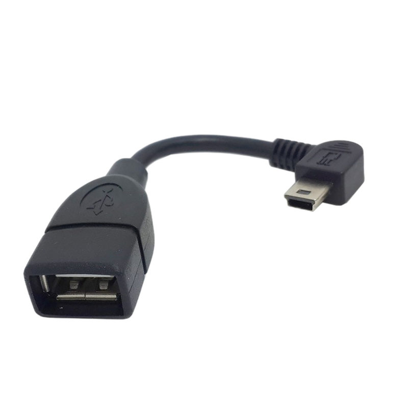 Mini OTG USB Charging Data Cable A Female to B Male for MP3 MP4 MP4