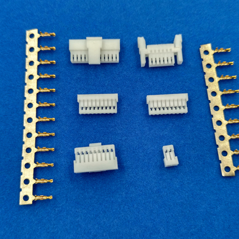 1.0mm CI16 Crimp Connector با قفل کردن یا عدم قفل کردن Centronics Connectors با مقاومت عایق بالا