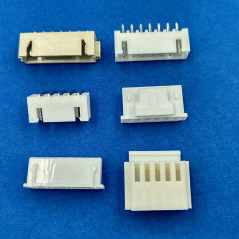2.50mm Pitch Crimp Wire Connector Housing JST XH Connector معادل با تماس فسفر